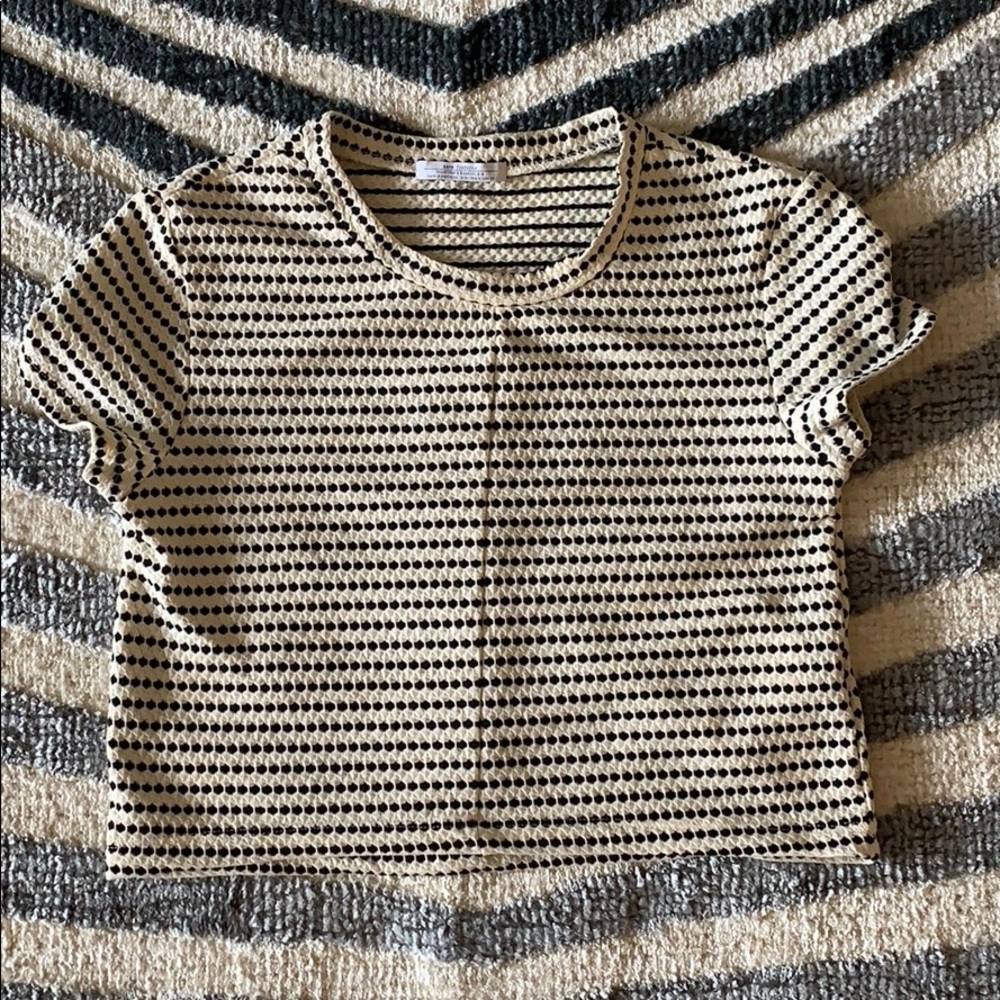 Stripe crop top